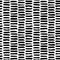 Black ink striped hand drawn vector seamless pattern. Vertical short lines printmaking texture.