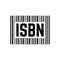 Black isbn sign with barcode