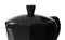 Black italian stovetop coffee maker