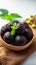 Black Jamun beauty Indian sweet, Kala Jamun, a flavorful delicacy