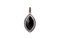 Black jasper pendant