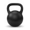 Black kettle bell