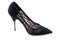 Black lace shoe