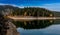 Black lake in Durmitor National Park, Montenegro