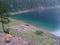 Black Lake Zabljak durmitor Montenegro at the shore landscape