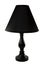 Black Lamp Isolated