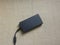 Black laptop charger adapter