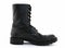 Black leather boot