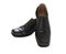 Black leather men\'s shoes