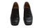 Black leather men\'s shoes