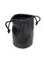 Black leather pouch