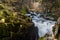 Black Linn falls scottish highlands long exposure