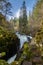 Black Linn falls scottish highlands long exposure