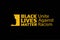 Black Lives Matter concept. Template for background, banner, poster with text inscription. Vector EPS10 illustration. .