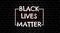 Black Lives Matter poster to stop racism, to support society protest demonstration againg police lawlessness, violence