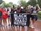 Black Lives Matter at the Rally at Lafeyette Park