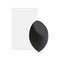 Black Makeup Sponge With Packaging Box Front View