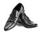 Black male shoes with buckles