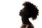 Black man silhouette masculine power confident guy