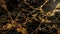 Black marble texture, black marble tiles with golden patterns, rectangular format. Ceramic tiles, porcelain tiles.