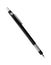 Black mechanical pencil isolated on white background. Mechanical pencil isolated