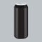 Black Metal Aluminum Beverage Drink. Mockup for Product Packaging. Energetic Drink Can 500ml, 0,5L