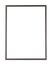 Black metal rectangular frame for painting or picture isolated on a white background