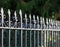 Black Metal Spiked Wrought Iron Fence Oxford