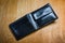 Black Modern Money Wallet For Male