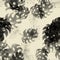 Black Monstera Pattern Plant. Seamless Background. Gray Watercolor Textile. Tropical Wallpaper. Floral Wallpaper. Summer Palm. Vin