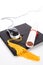 Black Mortarboard and computer mouse