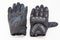 Black Motorcycle gloves isolated
