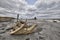 Black Nab and shipwreck at Whitby