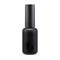 Black nail polish bottle. Manicure varnish container