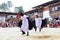 Black-necked Crane dance at the Gangtey Monastery, Gangteng, Bhutan