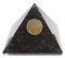 Black Obsidian Gemstone Orgone Healing Pyramid