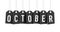 Black October tags