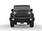 Black off-road four wheel drive car - front view