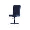 Black office chair semi flat RGB color vector illustration