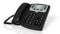 Black office telephone