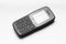 Black old style feature phone with button