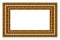 Black and orange squared frame. Decorative border with animal ornament. Tiger skin. Copy space. Fashion board. Template design.