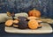Black and Orange Whoopie Pie Cookies as a fall dessert