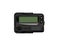 Black pager isolated on the white background.