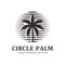 Black Palm logo design inspiration