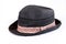 Black panama straw hat