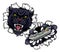 Black Panther Angry Gamer Mascot