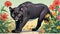 Black Panther Leopard Jaguar Panthera America Puma