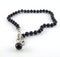 Black pearl necklace