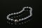 Black pearls necklace